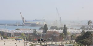 Samsun Limanı Toz Duman