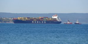 Çanakkale Boğazı'nda Konteyner Gemisi Makine Arızası Yaptı