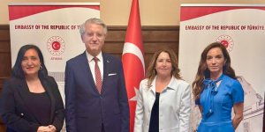 Şadan Kaptanoğlu’ndan Atina Büyükelçisi Çağatay Erciyes’e Ziyaret