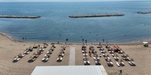 Ayvalık'ta Yeni Kum Adası Plajı Hizmete Açıldı