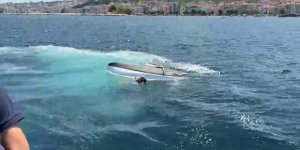 Yalova'da Yelkenli Tekne Alabora Oldu, Yaşlı Adam Kurtarıldı