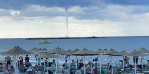 Alanya’da Deniz Üzerinde Dev Hortum