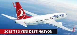 THY'den üç yeni destinasyon