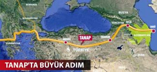 TANAP'ta büyük adım