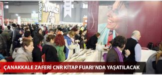 Çanakkale Zaferi CNR Kitap Fuarı’nda yaşatılacak