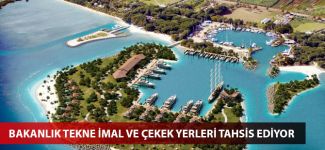 Bakanlık tekne imal ve çekek yerleri tahsis ediyor