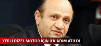 Yerli dizel motor için ilk adım atıldı