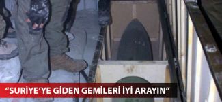 Akdeniz'de bomba alarmı