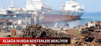 Aliağa hurda kosterleri bekliyor