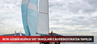 MYK-GİSBİR Kupası Yat Yarışları Caddebostan'da yapıldı