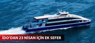 İDO, 23 Nisan için 'Ek sefer' düzenleyecek