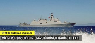 GE Marine, MİLGEM korvetlerine gaz türbini tedarik edecek