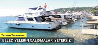 İstanbul Boğazı'ndaki artan kirliliğe vatandaştan tepki