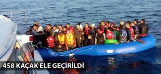 Ege Denizi'nde 428 kaçak ele geçirildi
