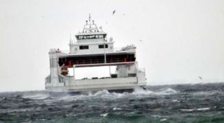 Kötü hava şartlarından dolayı İDO seferleri iptal edildi