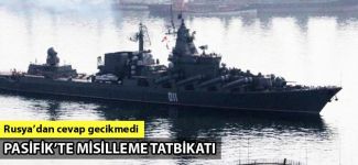 Rusya'dan Pasifik'te misilleme tatbikatı