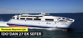 İDO'dan Ramazan Bayramı için 27 ek sefer