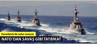NATO'dan Karadeniz'de dev tatbikat