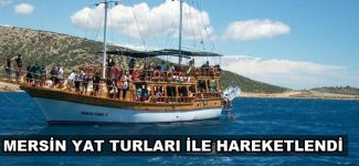 Mersin'de turizm, yat turları ile hareketlendi