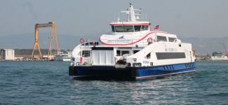 7. yolcu gemisi Foça teslim edildi