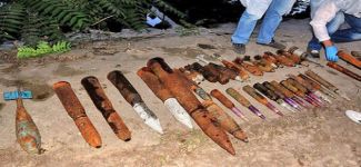 Kızılırmak'ta balık avlayan vatandaşın oltasına mühimmat takıldı