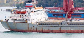 Suriye'ye silah taşıyan gemi Dvinitsa-50 Boğazlardan geçti