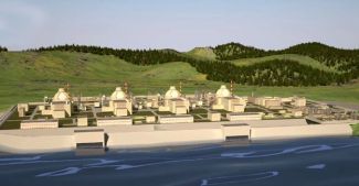 Akkuyu'da Türk ve Rus bayrakları indirildi