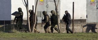 Ruslar Karadeniz donanma karargahında