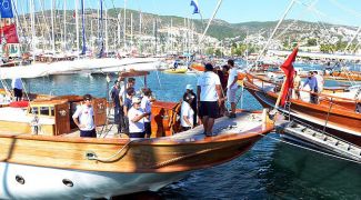 İlk yelkenli okul gemisi kupa yolunda