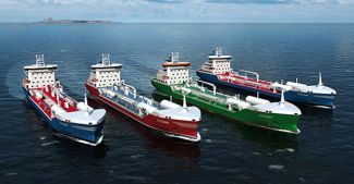 Four LNG-powered chemical tankers ordered
