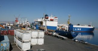 Kıbrıs limanlarında işçi eylemi