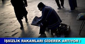 İşsiz sayısında artış