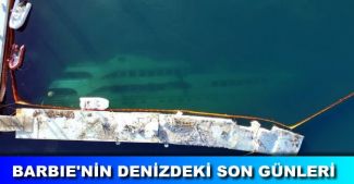 Ünal Aysal'ın yatı 'Barbie'nin denizden çıkartma çalışmaları başladı