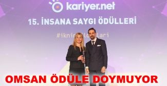 OMSAN’a 4. Kez “İnsana Saygı” Ödülü…