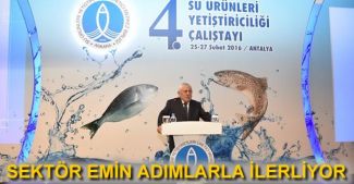 4. Su Ürünleri Yetiştiriciliği Çalıştayı Belek'te gerçekleşti