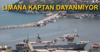 Zonguldak Limanı'na kılavuz kaptan dayanmıyor