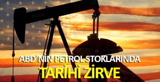 ABD'nin petrol stoklarında tarihi zirve