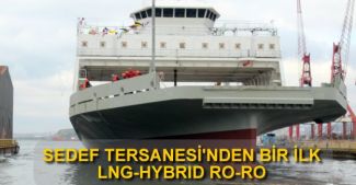 Sedef Tersanesi, Seaspan Spirit'i denize indirdi