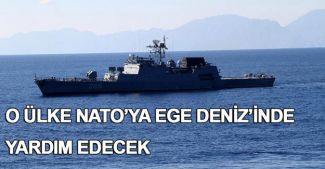 Hollanda'dan Ege'deki NATO misyonuna destek