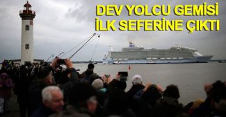 Harmony of the Seas ilk seferine çıktı
