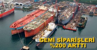 Japonya'ya verilen gemi siparişleri şubat ayında arttı