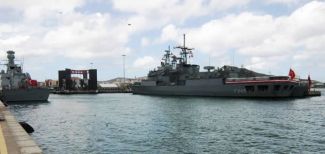 Barbaros Türk Deniz Görev Grubu, Kanarya Adaları'nda