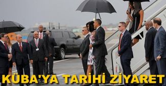 Obama’dan Küba’ya tarihi ziyaret
