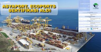 Asyaport, Türkiye'nin ilk ECOPORT PERS sertifikalı limanı oldu