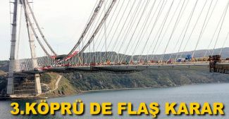 3. köprü için kamulaştırma kararı