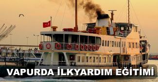 Şehir Hatları vapurlarında ilk yardım eğitimi