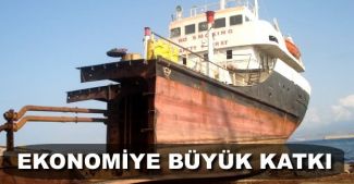 Gemi geri dönüşümden ekonomiye büyük katkı