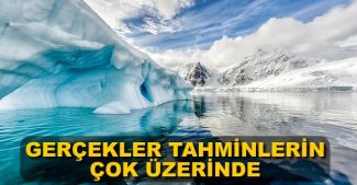 Antarktika’daki erimeyle deniz seviyesi yükseliyor