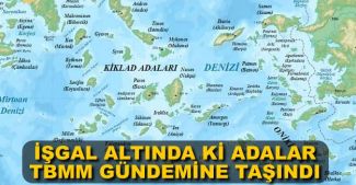 İşgal edilen Adalar TBMM gündeminde