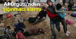 Af Örgütü'nden sığınmacı alarmı